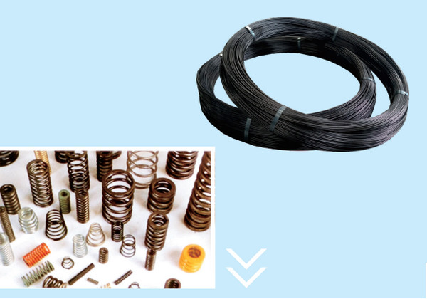 油淬火一回火弹簧钢丝